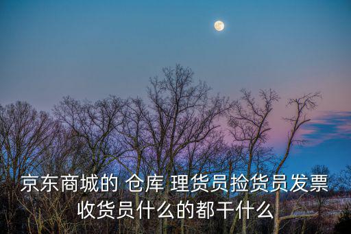 倉庫理貨員,倉庫理貨員的工作有何不同?