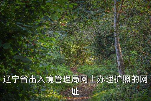 遼寧省出入境管理局網上辦理護照的網址