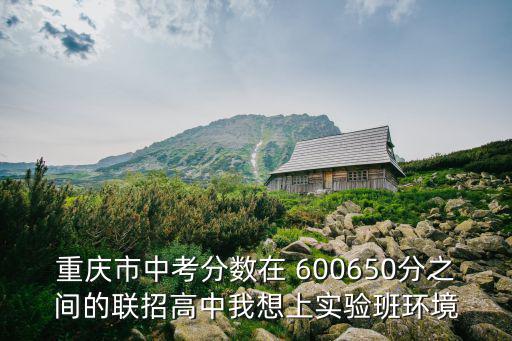 重慶市中考分數在 600650分之間的聯招高中我想上實驗班環境