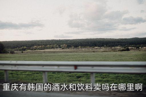 重慶有韓國的酒水和飲料賣嗎在哪里啊