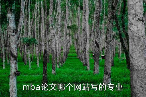 mba碩士論文，MBA畢業(yè)論文哪家好