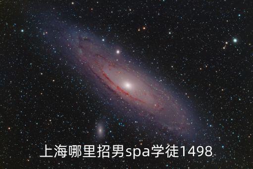上海哪里招男spa學(xué)徒1498