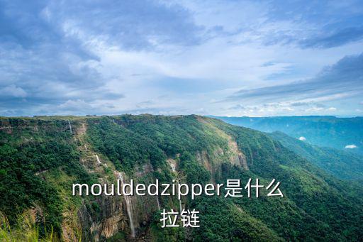mouldedzipper是什么 拉鏈