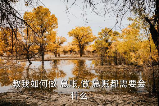 總賬,如何建賬和查賬?