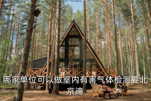 哪家單位可以做室內(nèi)有害氣體檢測要北京滴