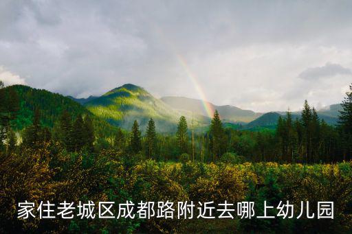 成都市長融路附近幼兒園，我家在成都武侯區情融路2號請問我家小孩在哪里上公立幼兒園