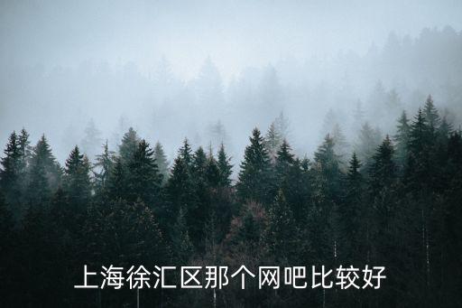 上海徐匯貼吧，徐匯區(qū)這邊有沒有便宜的網吧