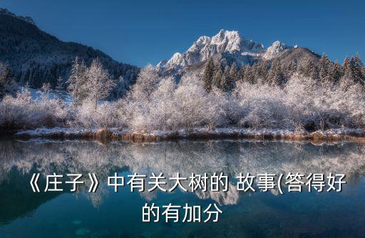 樹的故事,樹為家人遮風擋雨樹為孩子遮雨