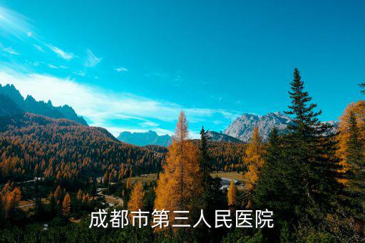 成都市第三人民醫(yī)院