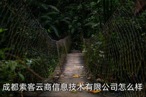 成都索客云商信息技術有限公司怎么樣