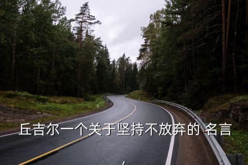 丘吉爾名言,最后一次演講:勇氣是人類最重要特質