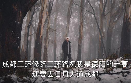 成都三環修路三環路況我是德陽的走高速要去日月大道成都
