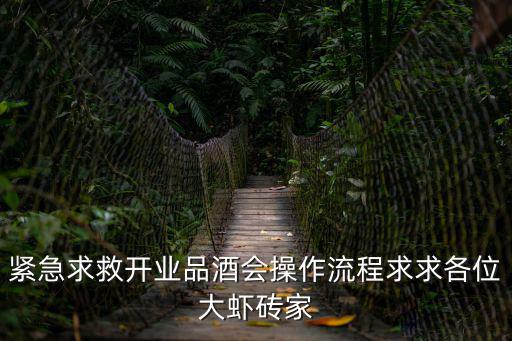 天津市品酒會(huì)，緊急求救開(kāi)業(yè)品酒會(huì)操作流程求求各位大蝦磚家