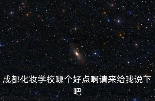 成都市武侯區哪個化妝學校好，成都化妝學校哪家好