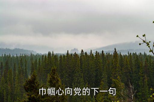 巾幗心向黨的下一句