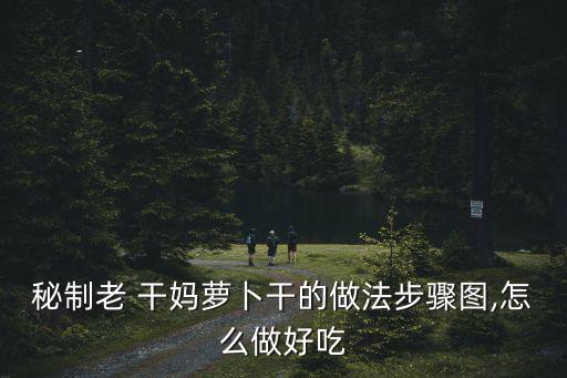 秘制老 干媽蘿卜干的做法步驟圖,怎么做好吃