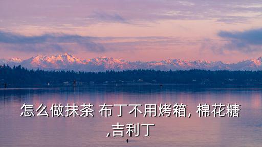 棉花糖布丁,棉花糖和牛奶布丁做法:先煮牛奶再放糖