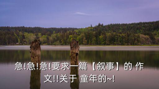 童年趣事作文800字