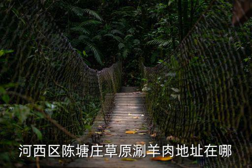 河西區(qū)陳塘莊草原涮羊肉地址在哪