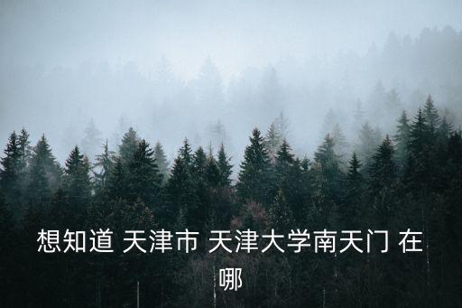 天津市南大門嗎，請問天津人民公園一共有幾個門我只知道廣東路交口那又個門是南