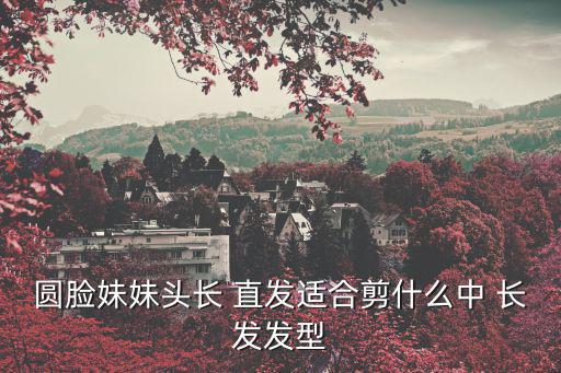 圓臉妹妹頭長 直發適合剪什么中 長發發型