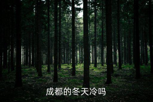 成都的冬天冷嗎