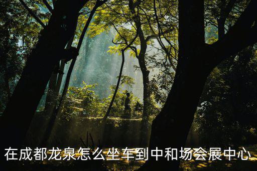 在成都龍泉怎么坐車到中和場會展中心