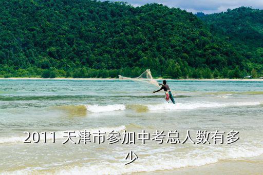 2011 天津市參加中考總人數(shù)有多少