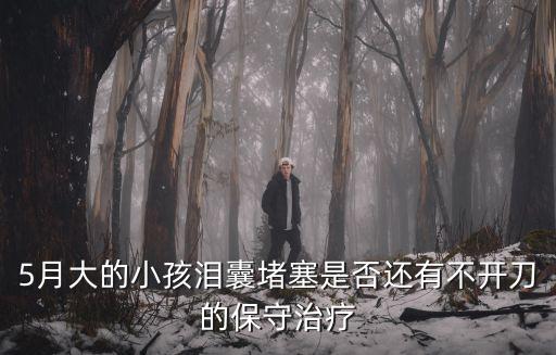 天津市第五中心醫(yī)院兒科王寶利，5月大的小孩淚囊堵塞是否還有不開刀的保守治療