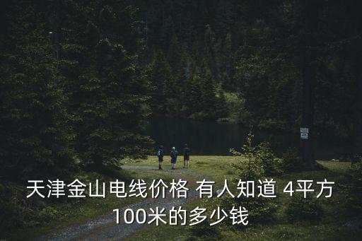 天津金山電線價格 有人知道 4平方100米的多少錢