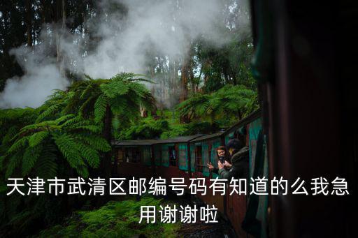 天津市武清區郵編號碼有知道的么我急用謝謝啦