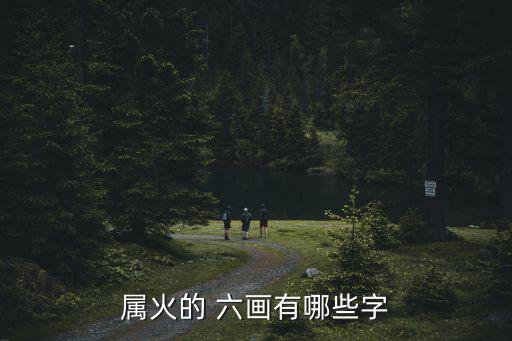 屬火的 六畫有哪些字