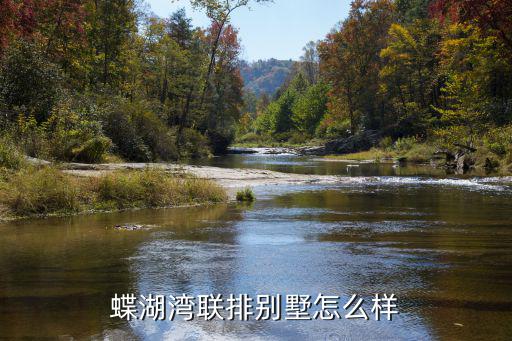 蝶湖灣聯排別墅怎么樣