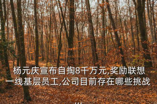 楊元慶,為何招臨時工?原來是為了給他降溫?