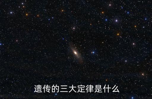 基因遺傳規律,遺傳學:孩子的基因都是父母遺傳的結果