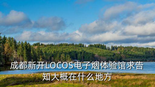 成都新開LOCOS電子煙體驗館求告知大概在什么地方
