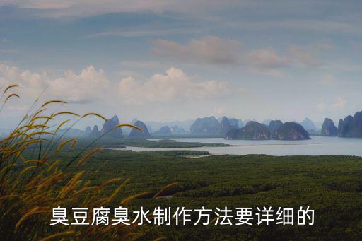 秘制臭豆腐,豆腐放入鹵汁中發(fā)酵就是臭豆腐