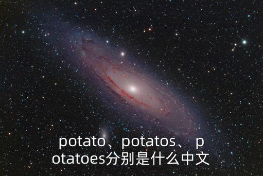 potatoes怎么讀,英語中有很多以o結尾的單詞