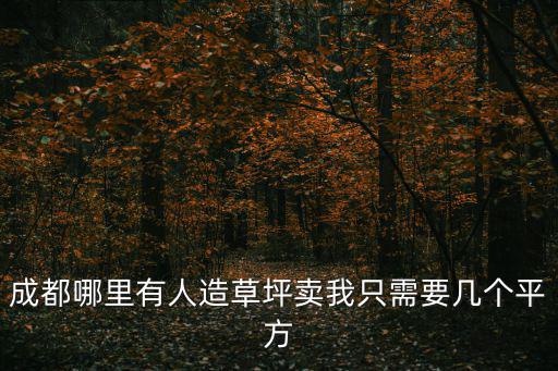 成都哪里有人造草坪賣我只需要幾個平方