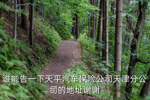 天津市車險點位，天津西青哪有汽車保險公司啊