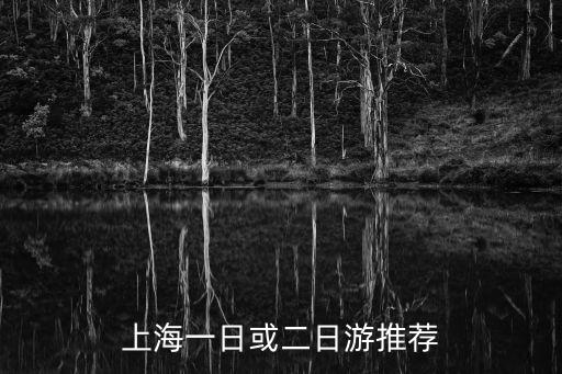 上海一日或二日游推薦
