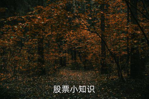 股票知識大全，股票小知識