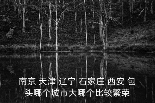 南京 天津 遼寧 石家莊 西安 包頭哪個(gè)城市大哪個(gè)比較繁榮