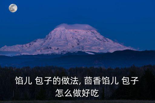 茴香餡包子,包子吃不完就放冰箱!這樣做!