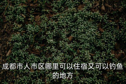 成都市人市區哪里可以住宿又可以釣魚的地方
