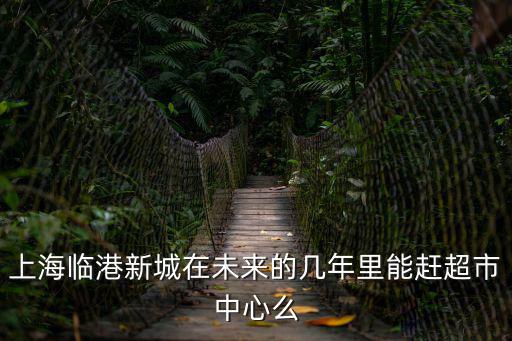 上海臨港新城在未來的幾年里能趕超市中心么