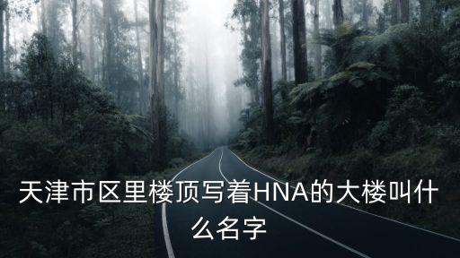 天津市區(qū)里樓頂寫著HNA的大樓叫什么名字