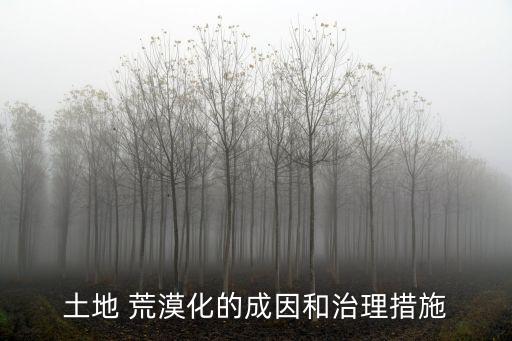 土地 荒漠化的成因和治理措施