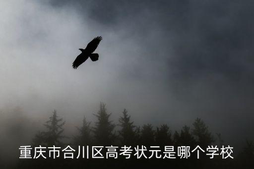 重慶市合川區高考狀元是哪個學校