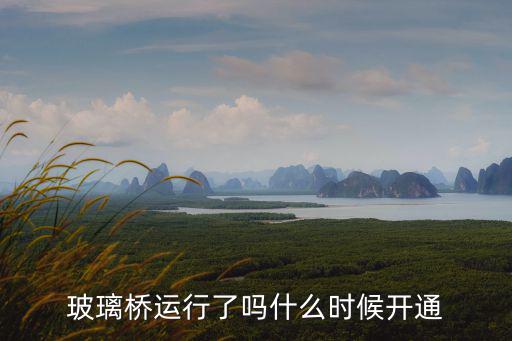 玻璃橋運行了嗎什么時候開通
